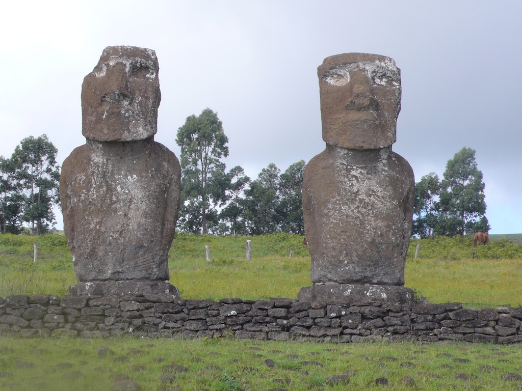 Moai on Rapa Nui (Easter Island) (Source: MRNY)