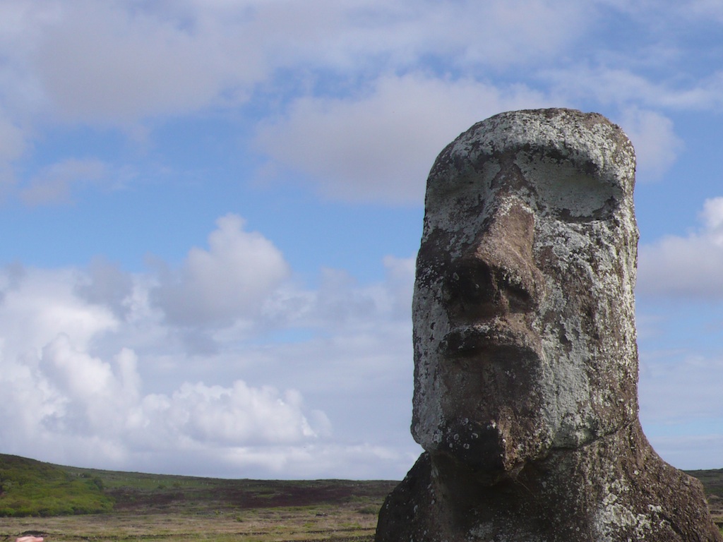 Moai on Rapa Nui (aka Easter Island) (Source: MRNY)