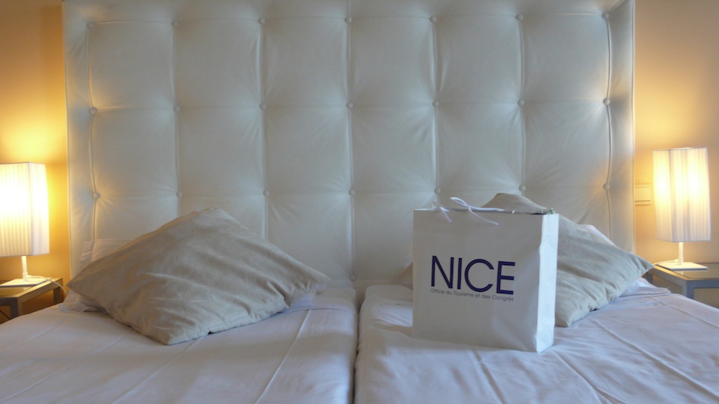 Bedroom at the Boscolo Plaza Hotel, Nice  (Source: MRNY)