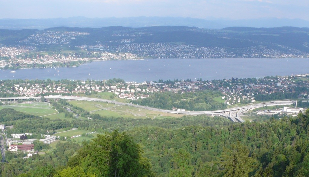 View of Zurich and Lake Zurich from atop the Uetilberg, Zurich’s local mountain  (Source: MRNY)