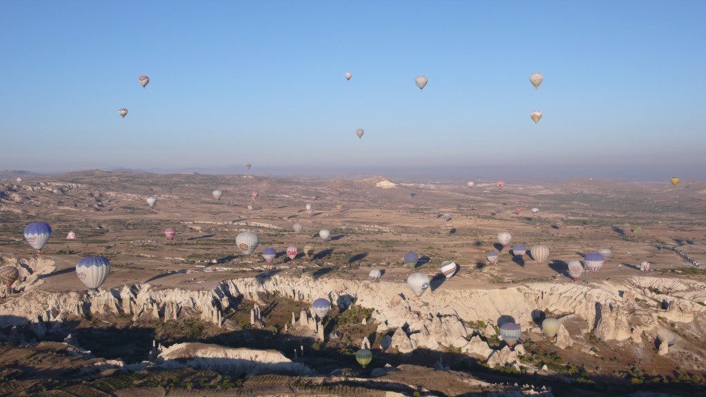 According to our pilot, Cappadocia is one of the top three hot air ballooning destinations in the world. (Source: MRNY)