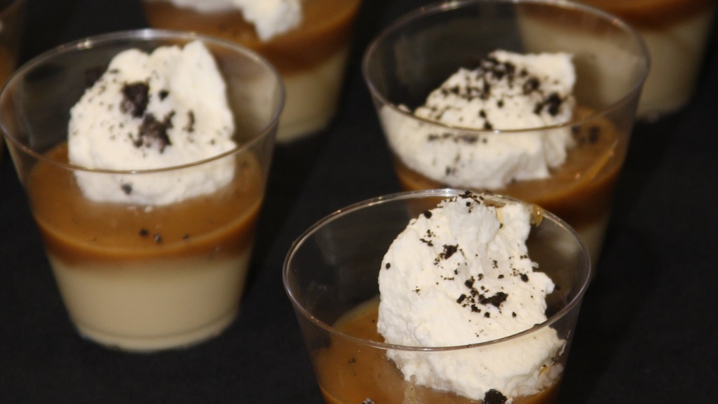Perhaps the most lethally addictive dessert came from Yard House: salted caramel butterscotch pudding topped with house-made whipped cream, chocolate crumble, and maldon sea salt.  Seconds, anyone? (Source: MRNY)