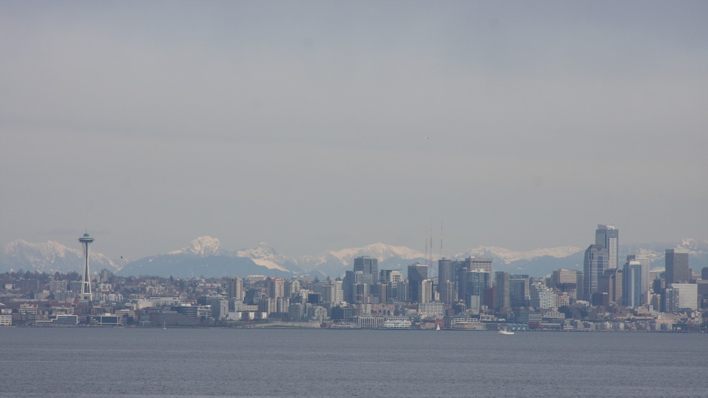 Seattle skyline from the Bainbridge Island ferry (Source: MRNY)